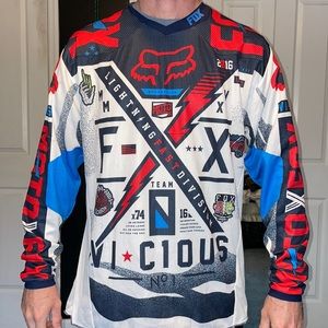 Men’s Fox dirt bike jersey size large